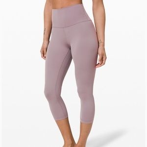 LULULEMON align crop leggings “mauve”